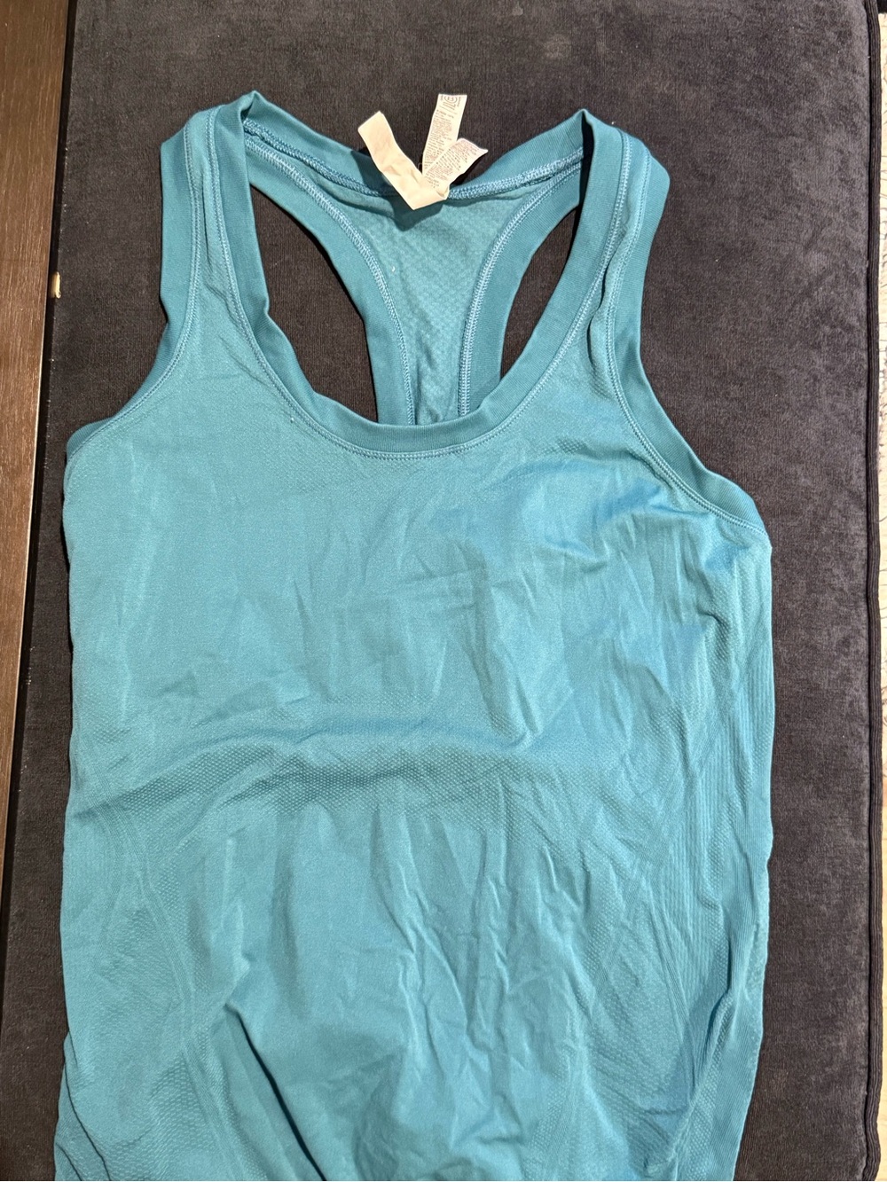 Athleta Teal Racerback Tank Top